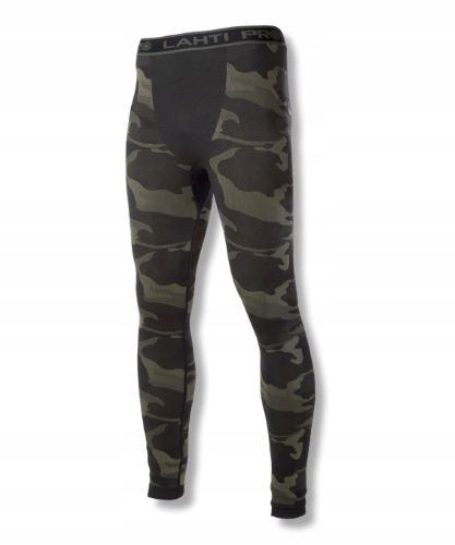 Kalesony termoaktywne Lahti Pro L41209 zielono-czarne moro L/XL