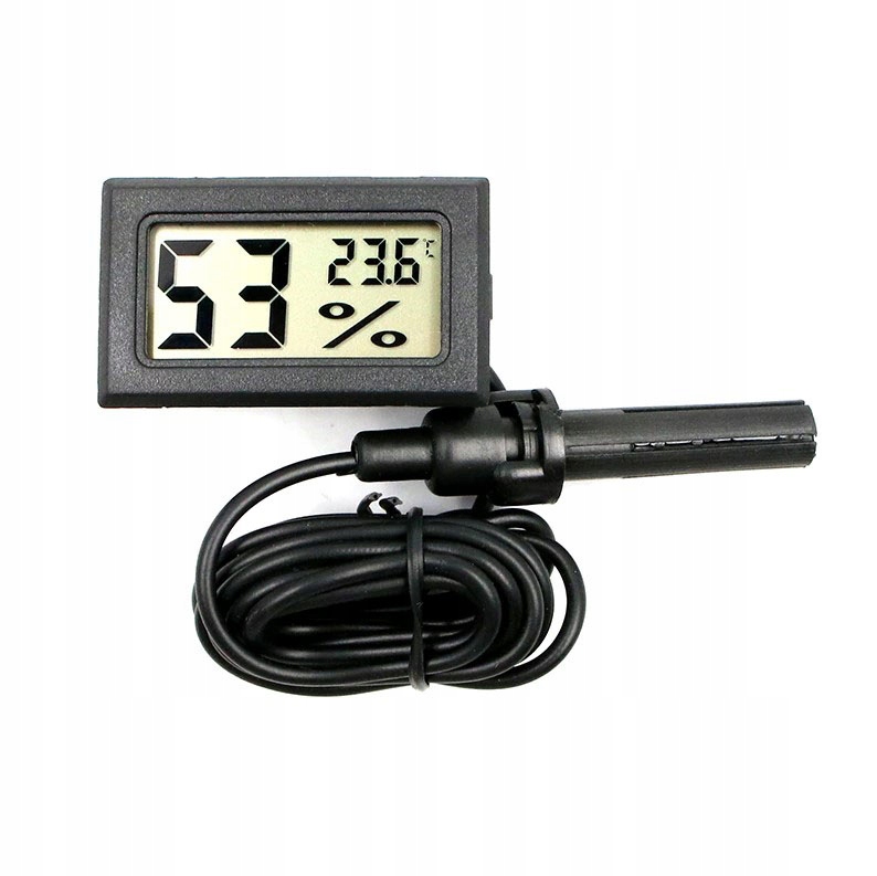 

Termometr higrometr LCD