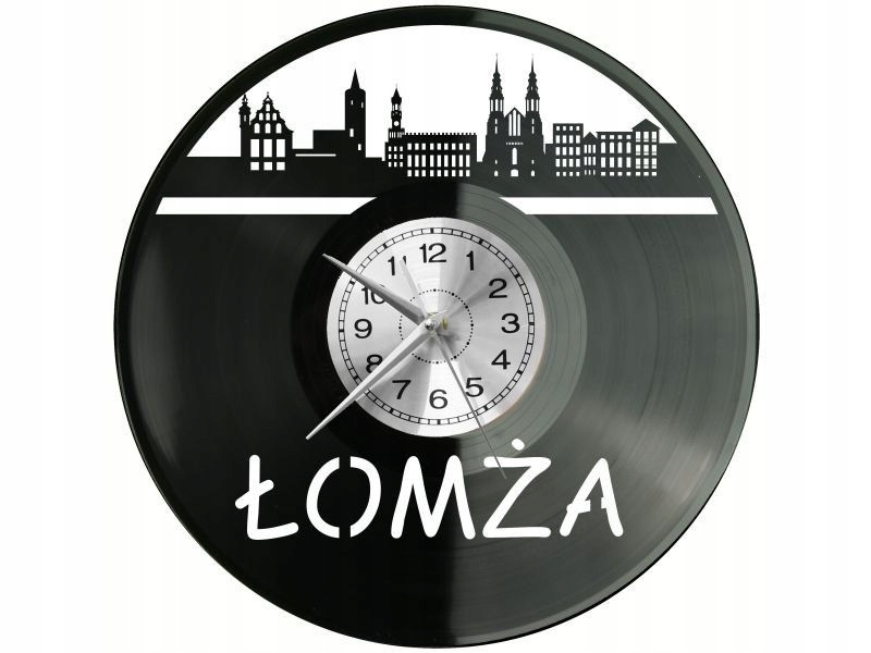 Łomża Město Polsko Nápad na Dárek Nástěnná Dekorace z vinylové desky