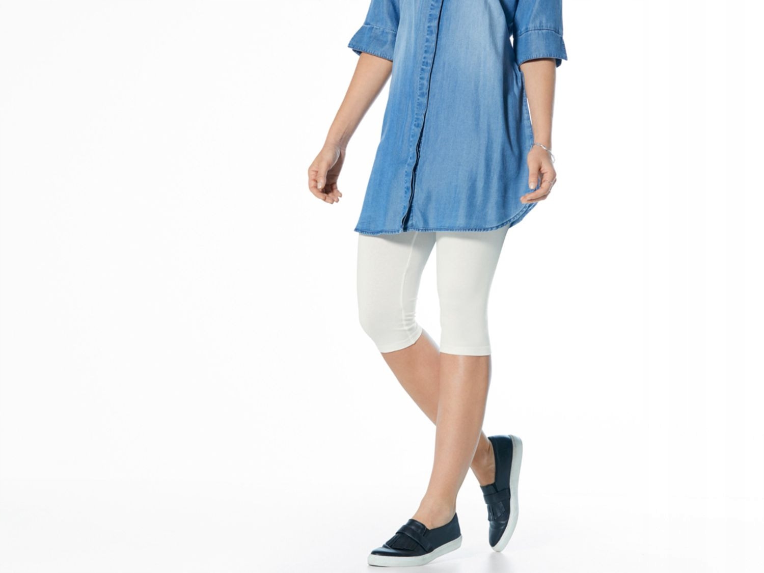 

Legginsy Bawełniane Getry Leginsy 3/4 Outlet
