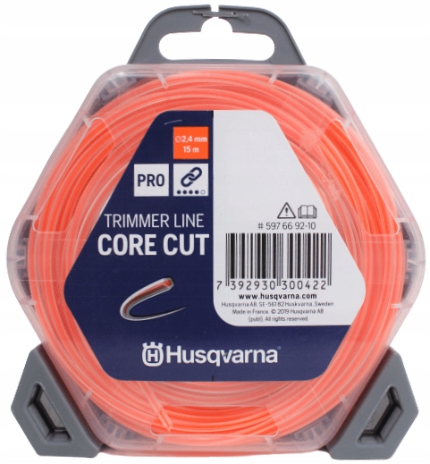 

Linka/żyłka tnąca 2,4mmx15m Core Cut Husqvarna