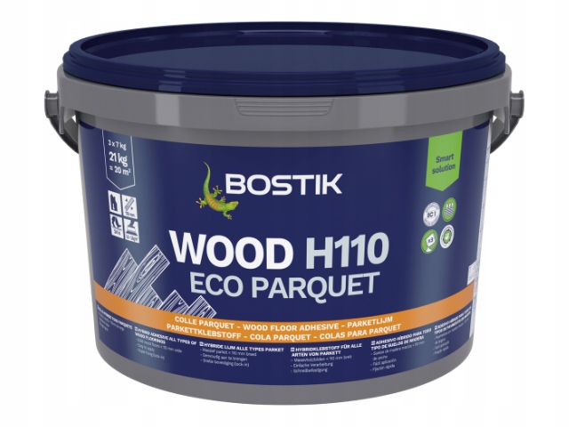 Bostik Wood H110 Eco Parquet – hybridní lepidlo na parkety a prkna 14 kg
