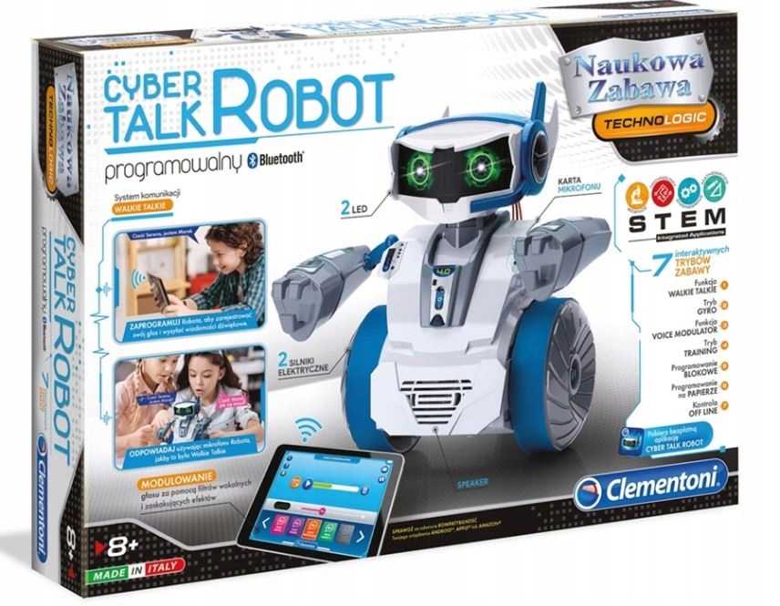 

Clementoni Mówiący Sterowany Cyber Robot 50122