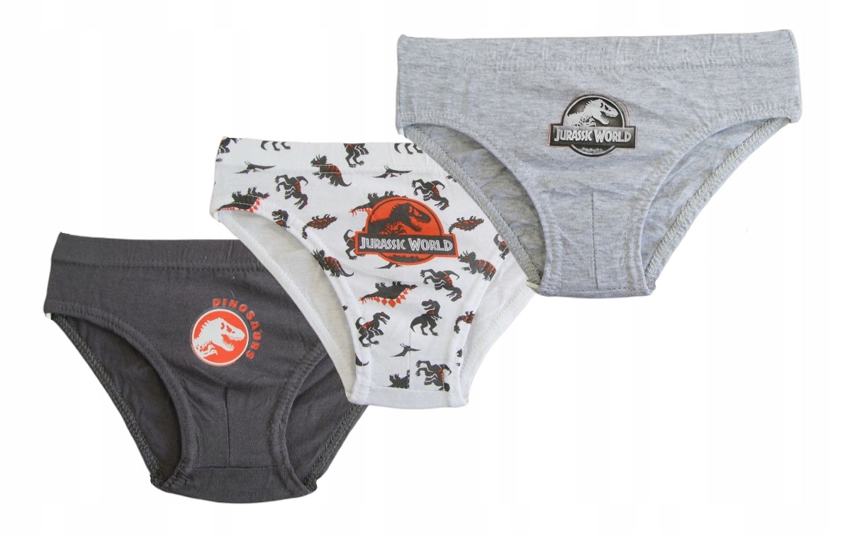 

3-pak majtek dla chłopca Jurassic World 104/110