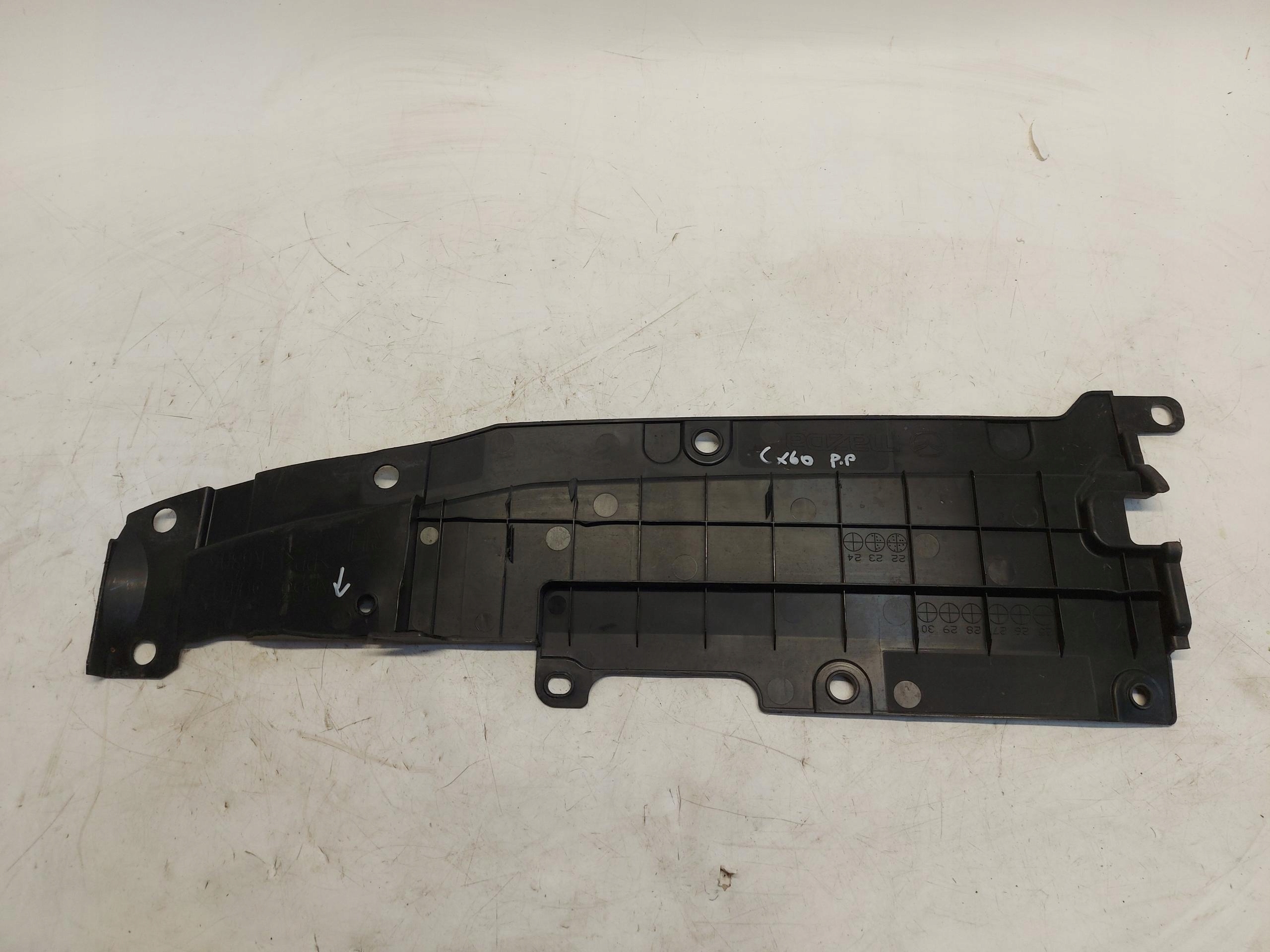 Mazda CX60 2023r plastyk cover for support panel for radiators right upper
