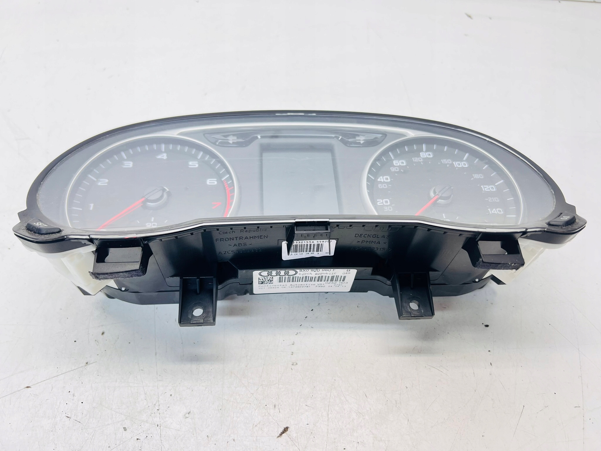 dials dials display AUDI A1 8X 8X0920980F