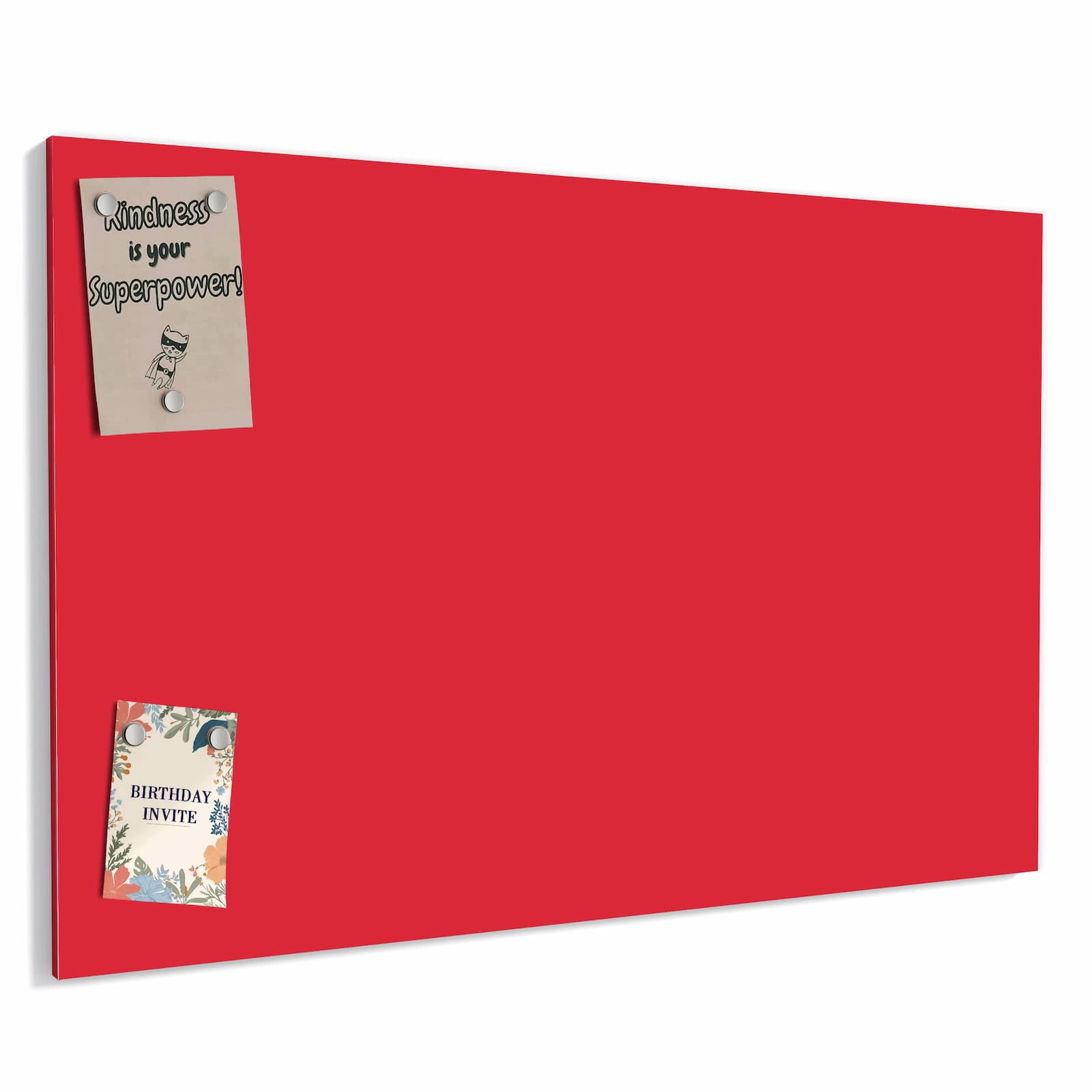 Magnetická tabule Ružowo-Červené Pozadí 90 × 60 cm