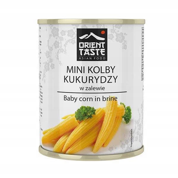 

Mini kolby kukurydzy w zalewie Orient Taste 425ml
