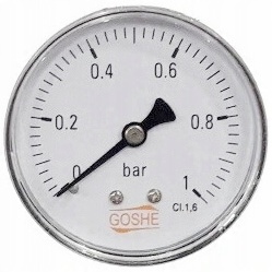 

Manometr 63 mm axialny tylny 0-1 bar