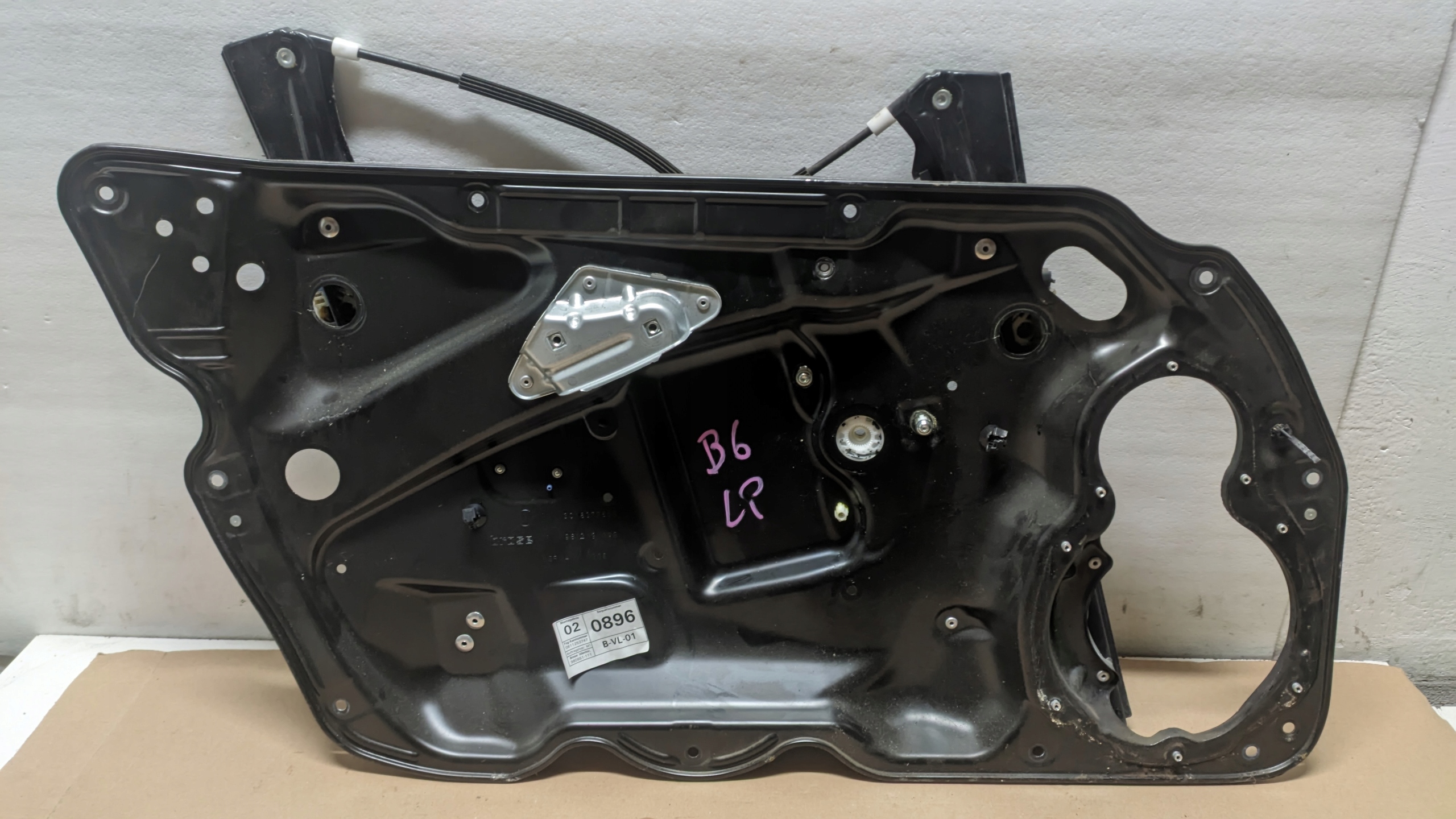 VW PASSAT B6 mechanism window regulator left front
