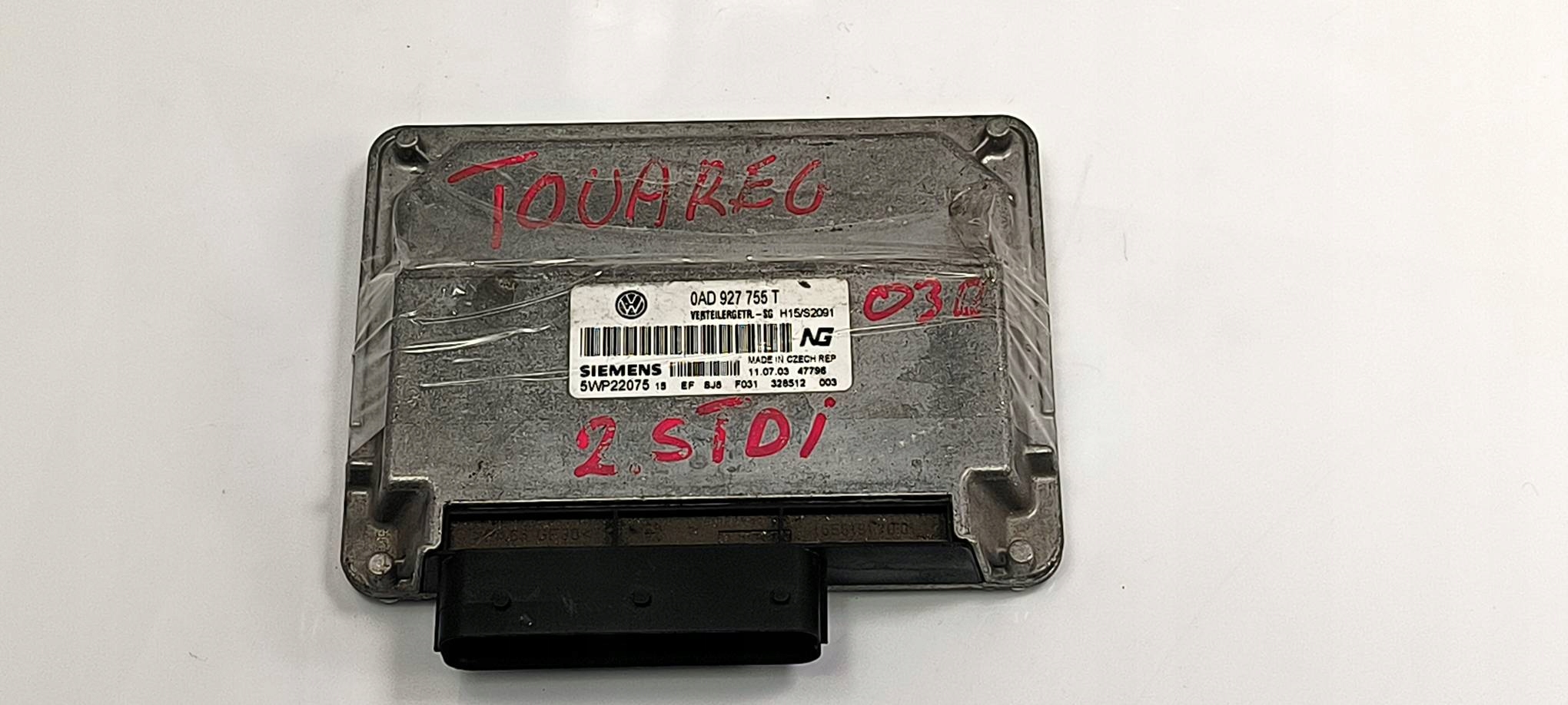 computer 0AD927755T 2.5 TDI VOLKSWAGEN TOUAREG