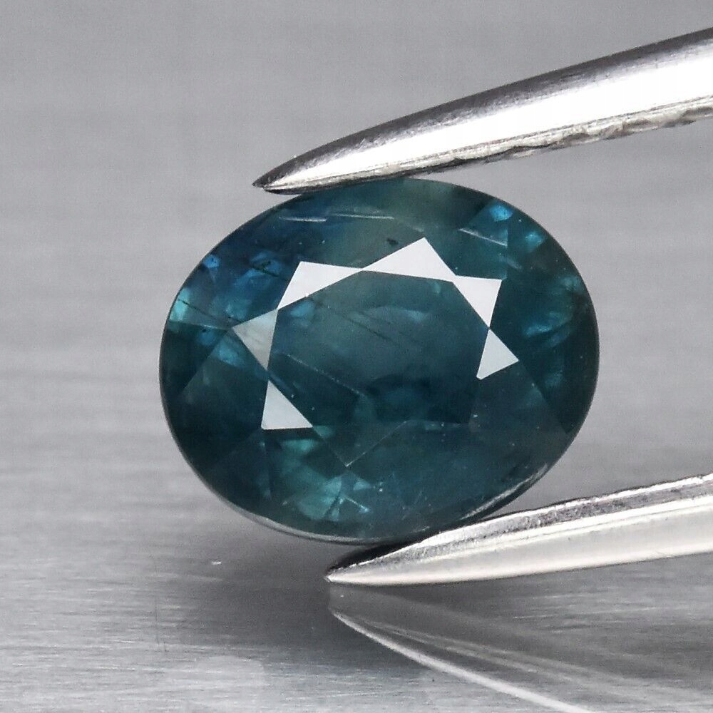 Safír 0.94ct Modrý Ovál eCertifikát Wbd