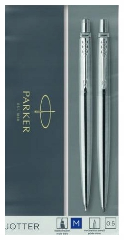 Zestaw długopis i ołówek automatyczny Jotter Stal