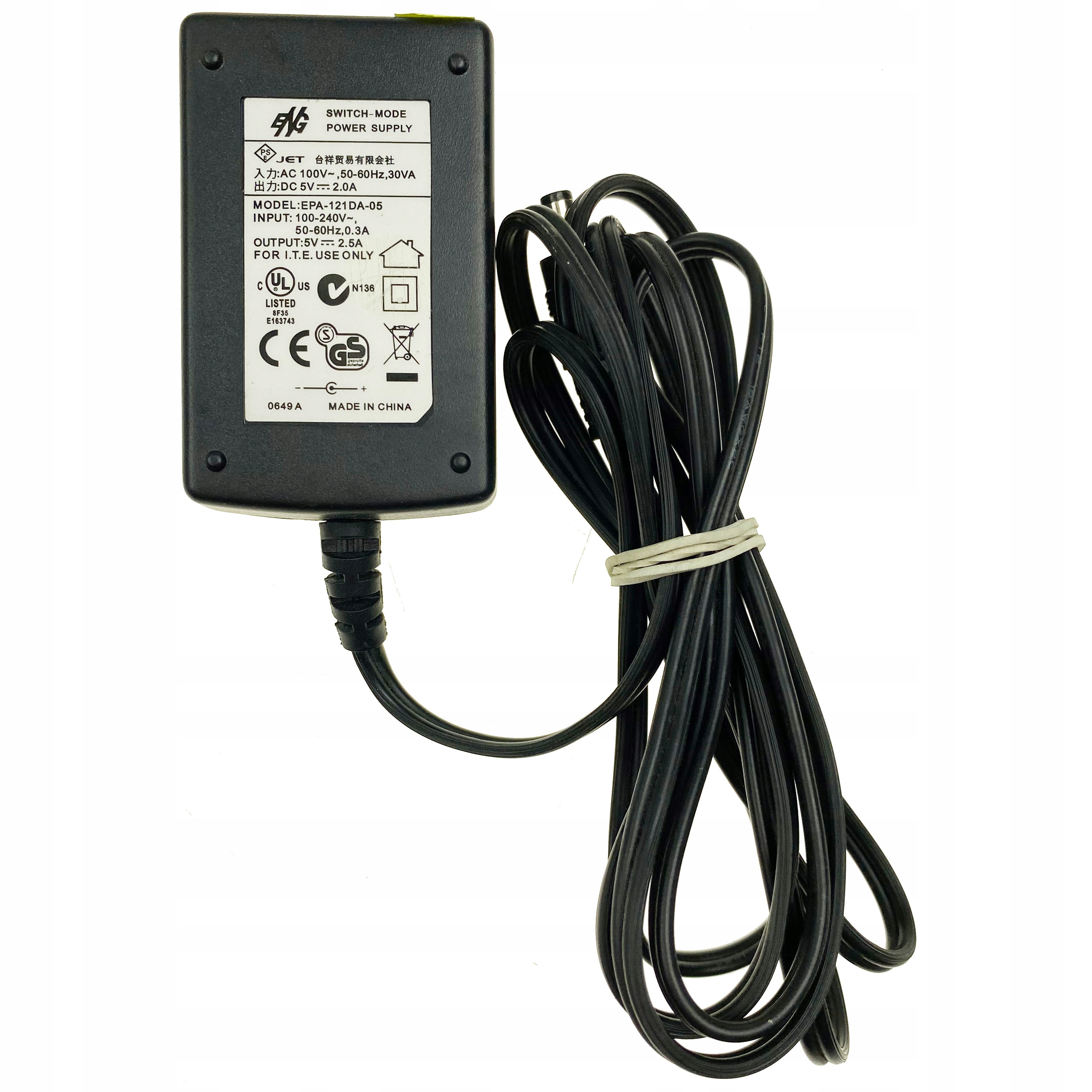 ENG EPA-121DA-05 5V 2,5A 100% OK > oF
