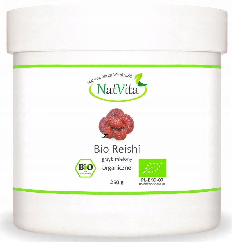 

NatVita Bio Reishi Grzyb proszek 250g