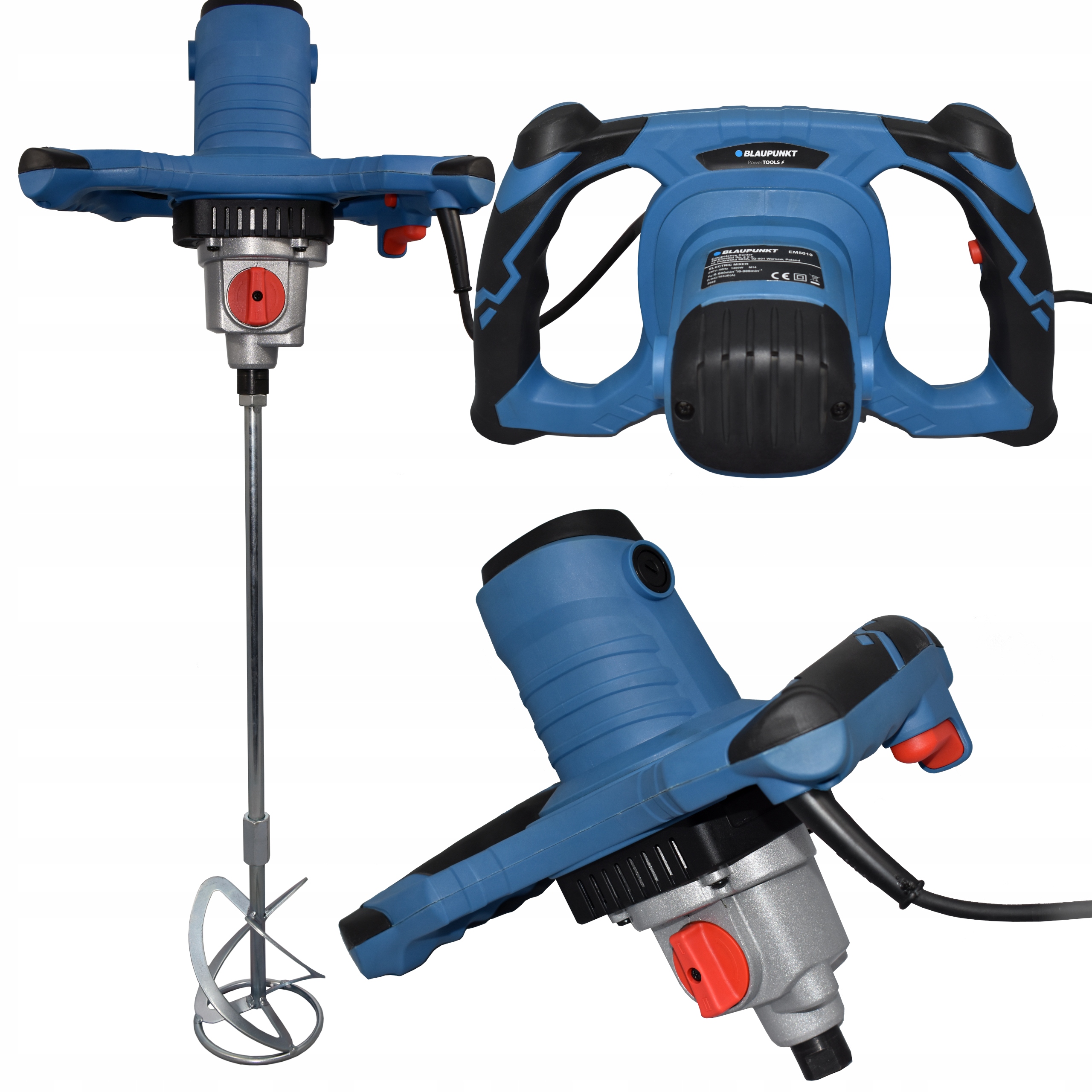 

Mieszadło Do Betonu Blaupunkt EM5010 1800W 2 Biegi