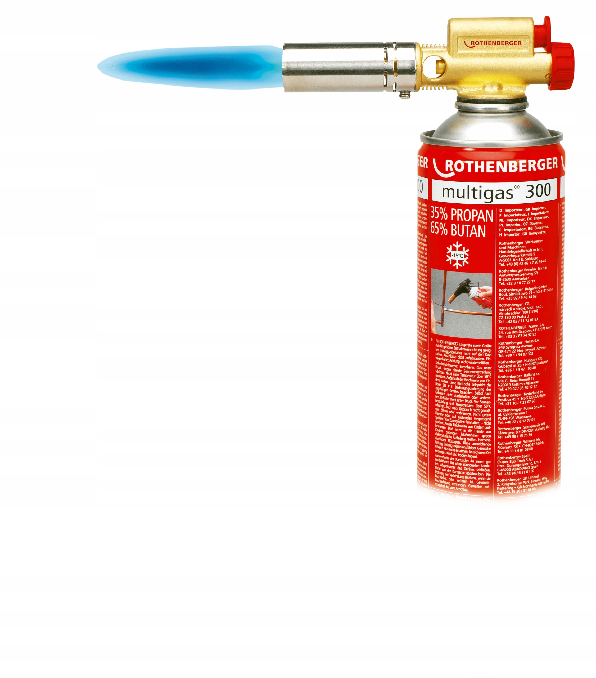 

Palnik Rothenberger Easy Fire Multigas 300