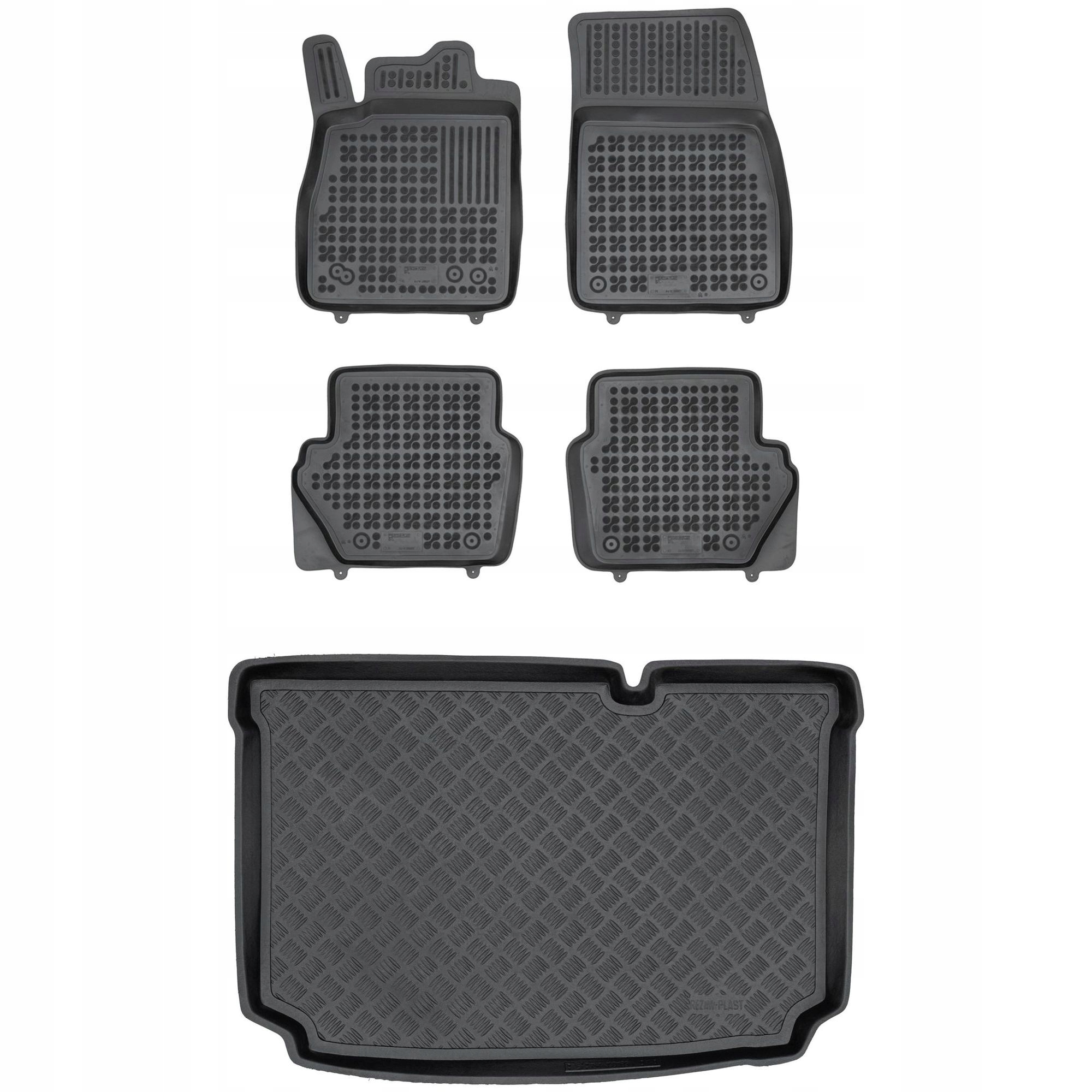 Sada koberčekov a rohoží pre Ford Fiesta VII 2017-2023 2 osôb