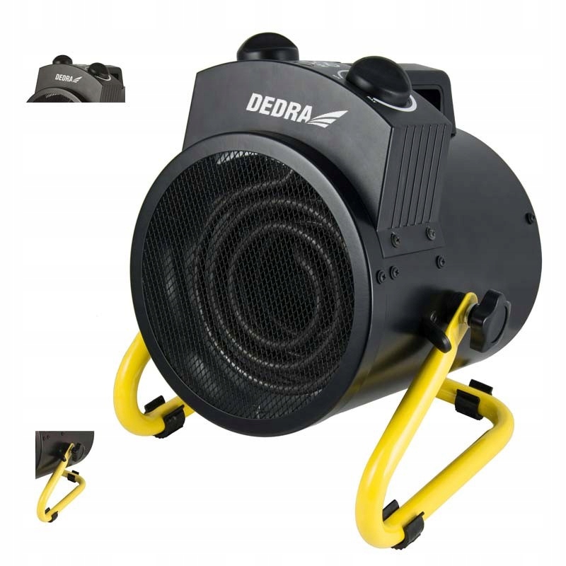 Електричний нагрівач DEDRA 2000W DED9930B