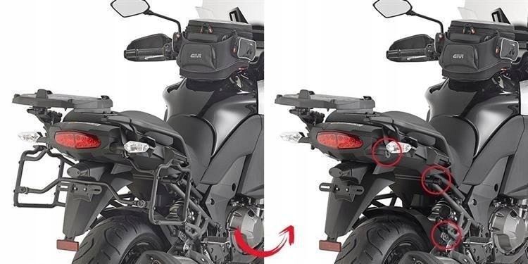 STELAZ KUFROW BOCZNYCH KAWASAKI VERSYS 1000