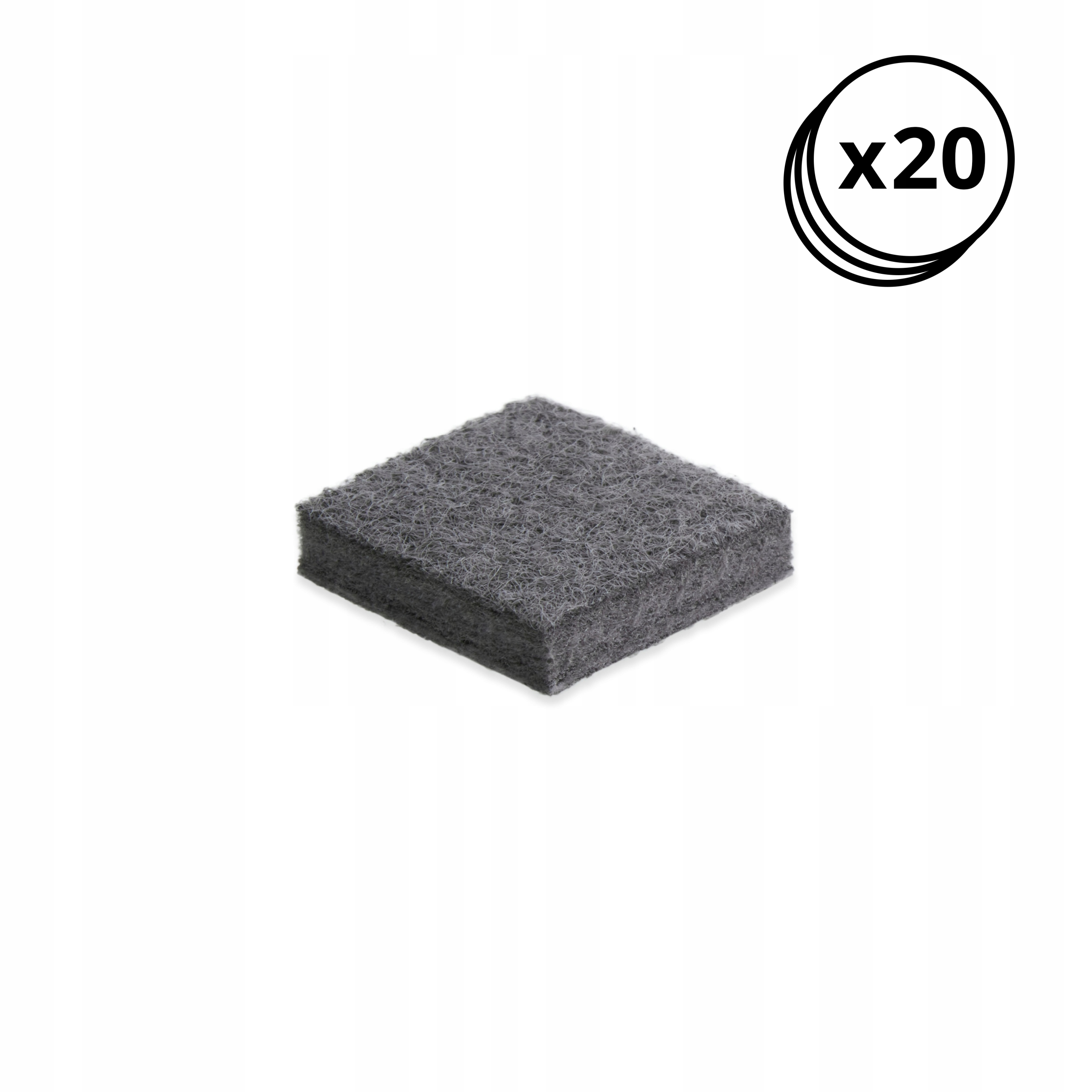 

20 Szt Filc Podkładki Pod Krzesła Nogi Meble 22x22