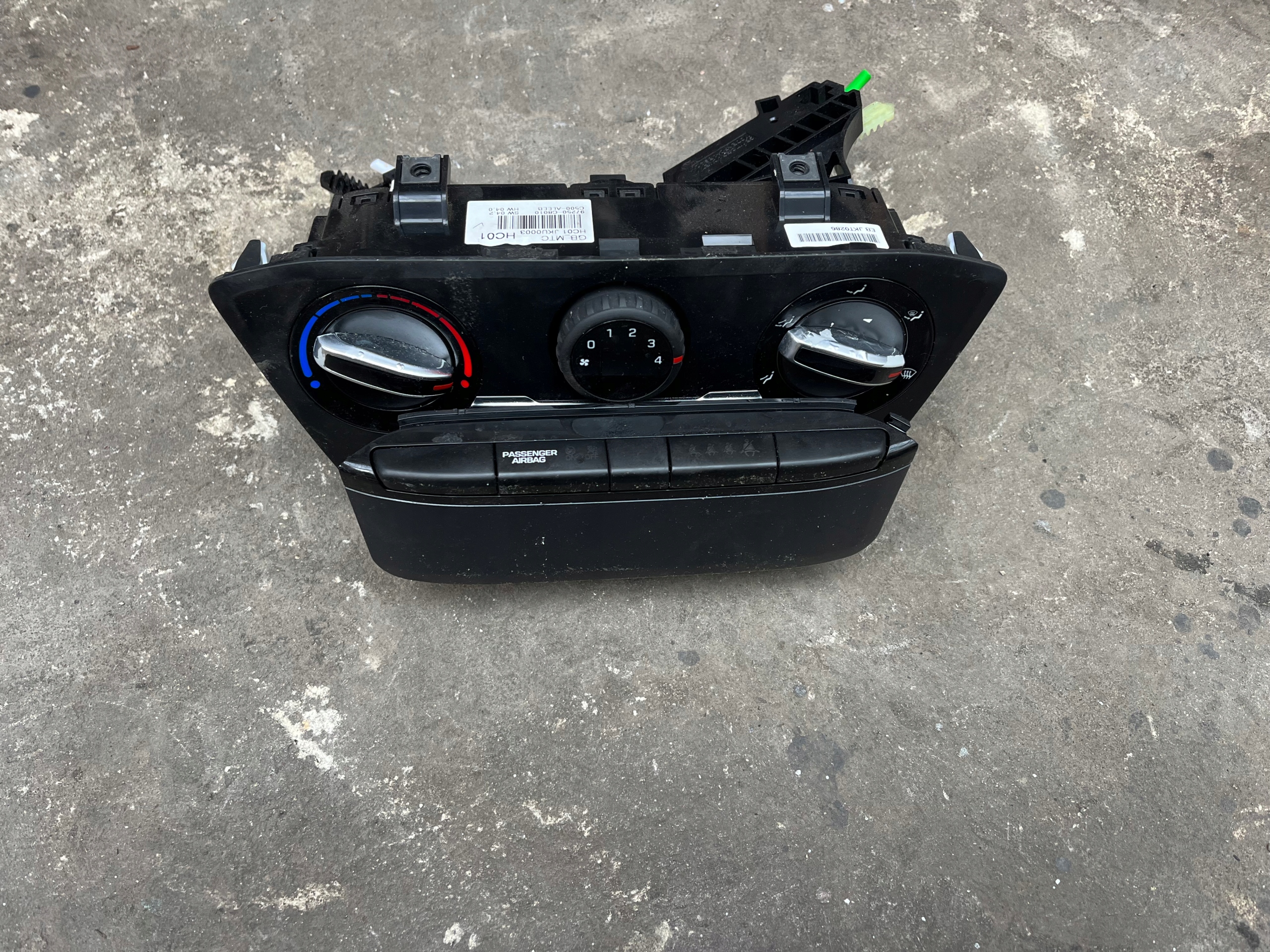 Hyundai I20 II Panel klimatizaci
