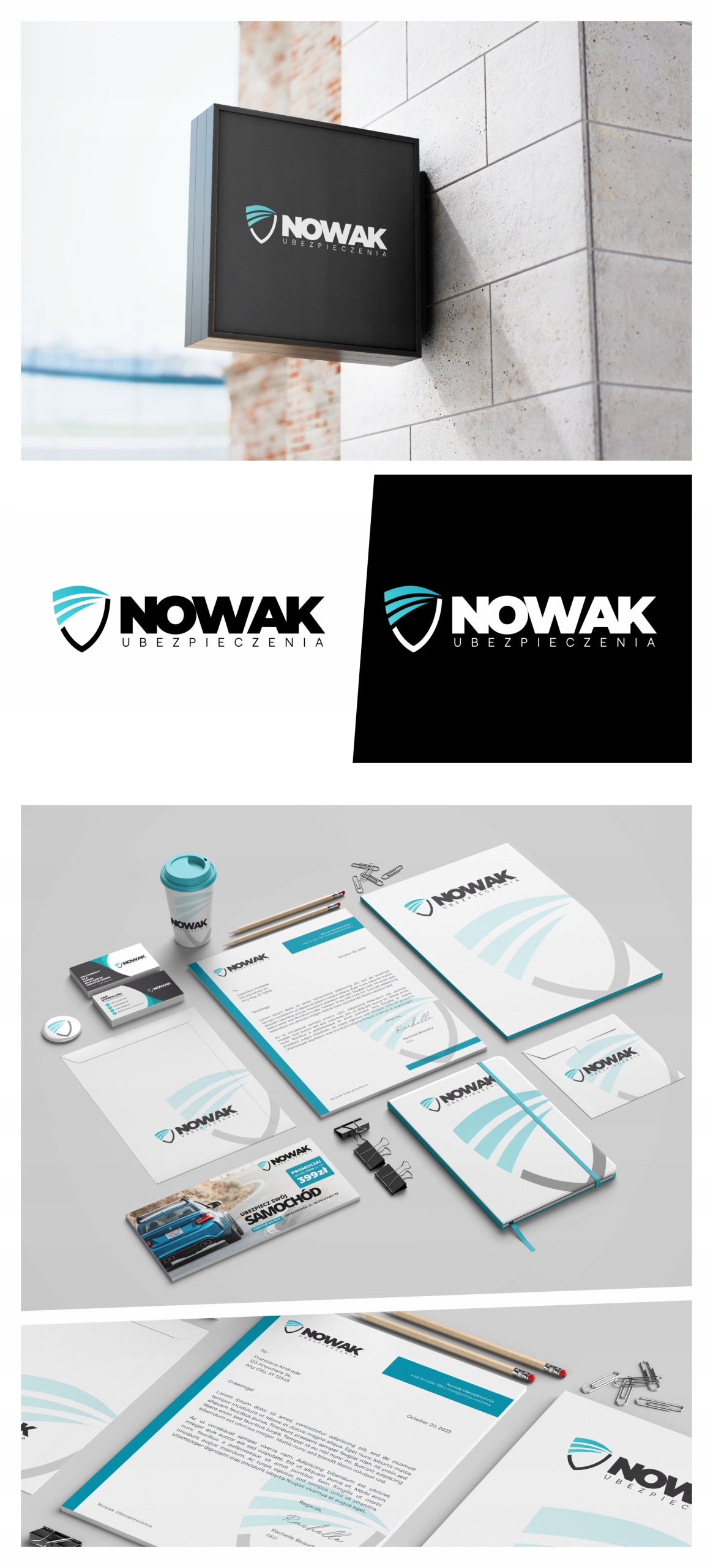 PROJEKT LOGA LOGO LOGOTYP FIRMOWE FIRMY + WIZYTÓWKA FIRMOWA WEKTORYZACJA Marka inny