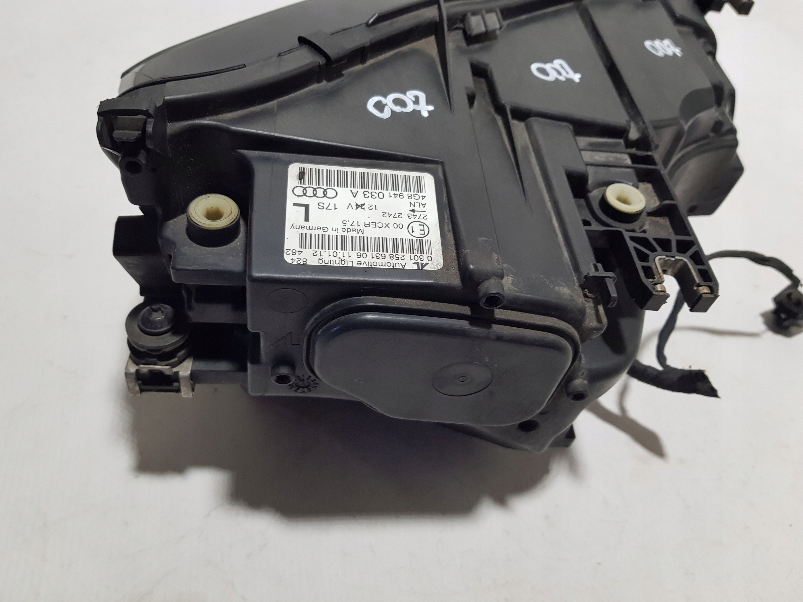 light left front AUDI A7 4G FULL LED