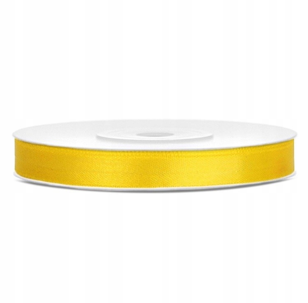 Желтые ленты купить. Лента атласная 25мм*22м, неоново-желтая. Желтая атласная лента. Атласная лента желтая 6 мм. Лента 0,6 желтый.