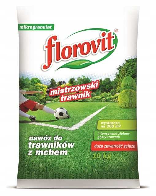 Florovit Hnojivo Na Trávník Železo Granulát 10 Kg