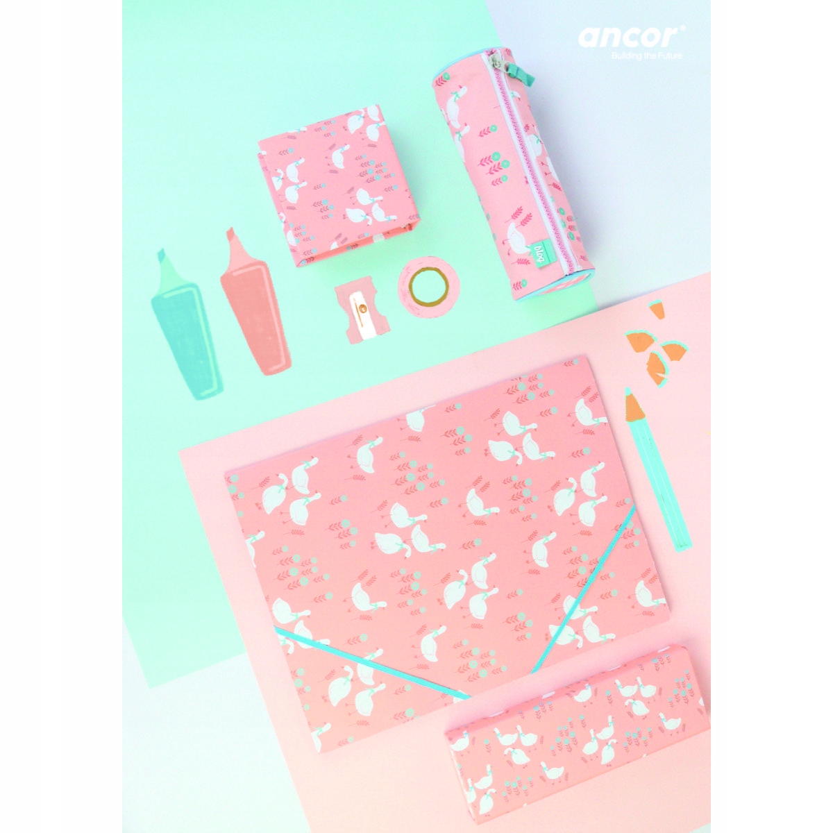 Podkład na biurko 38,5x55cm GOOSE Marka Bee-bee