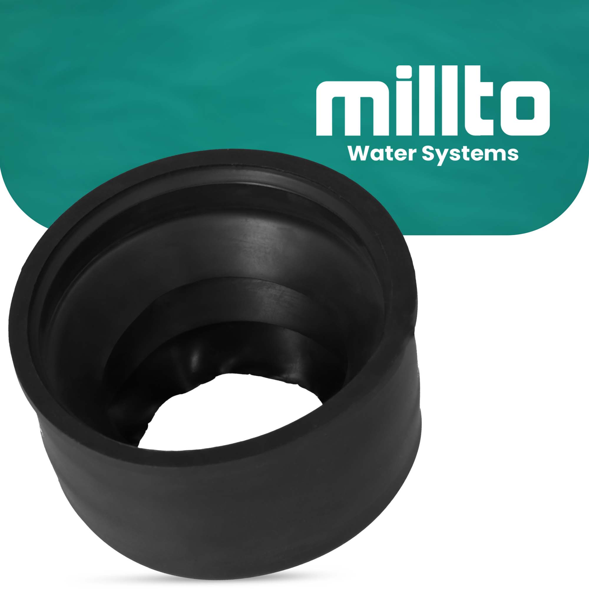 Uszczelka Trapera GUMOWA 50 mm Pierścień Odpływu Przejścia Rury Toalety Waga produktu z opakowaniem jednostkowym 0.04 kg