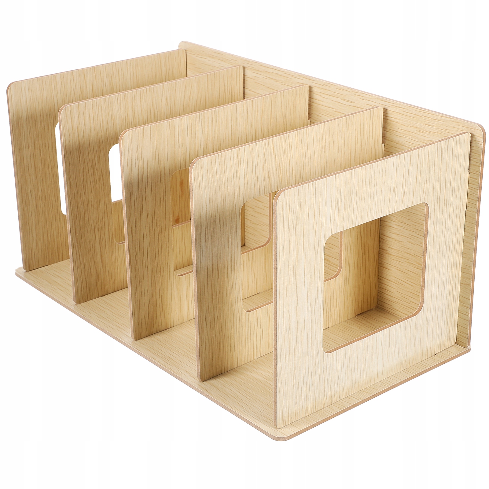 DREWNIANY STOJAK NA KSIĄŻKI ORGANIZATOR NA PŁYTY WINYLOWE Przeznaczenie inne