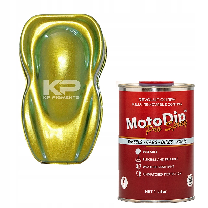 Moto Dip MotoDip Lemon Lime perleťový chameleon mat 1 litr s podkladem