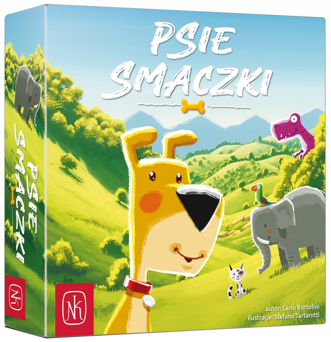 Gra planszowa Psie smaczki Carlo Bartolini Nasza Księgarnia