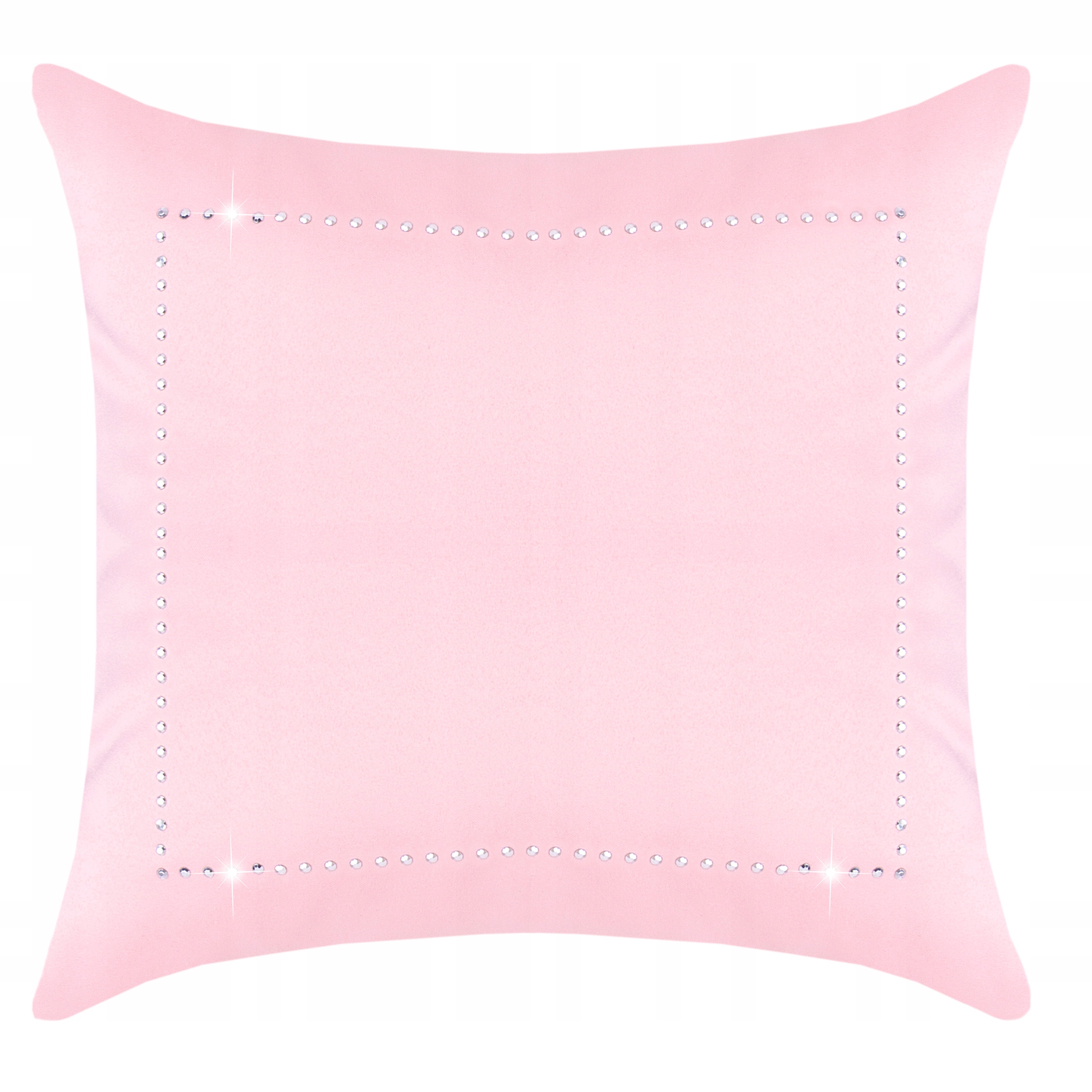 

poszewka dekoracyjna Glamour 40x40 pudrowy róż