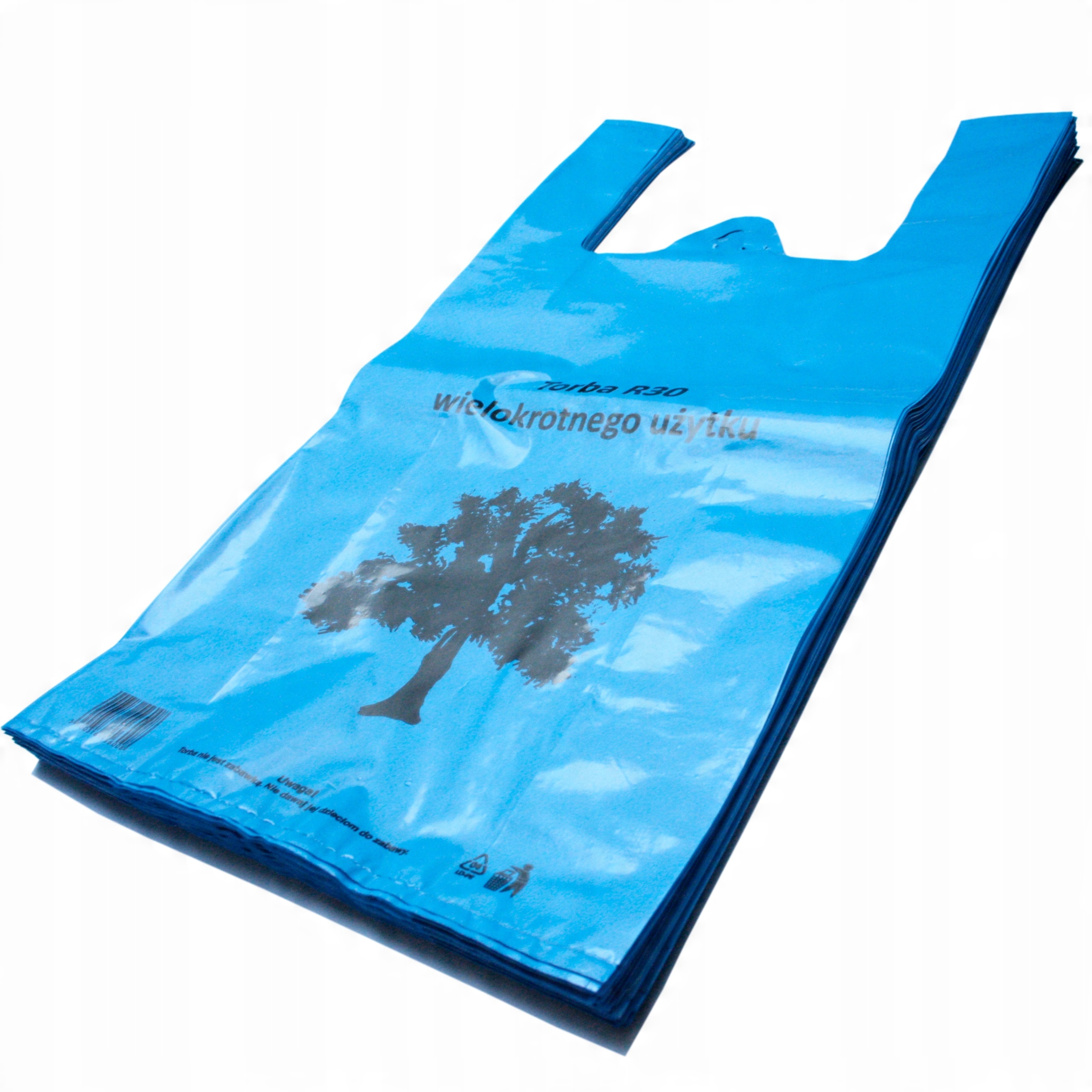 

Reklamówka foliowa 30×55 cm 50 szt. zrywka 45µ