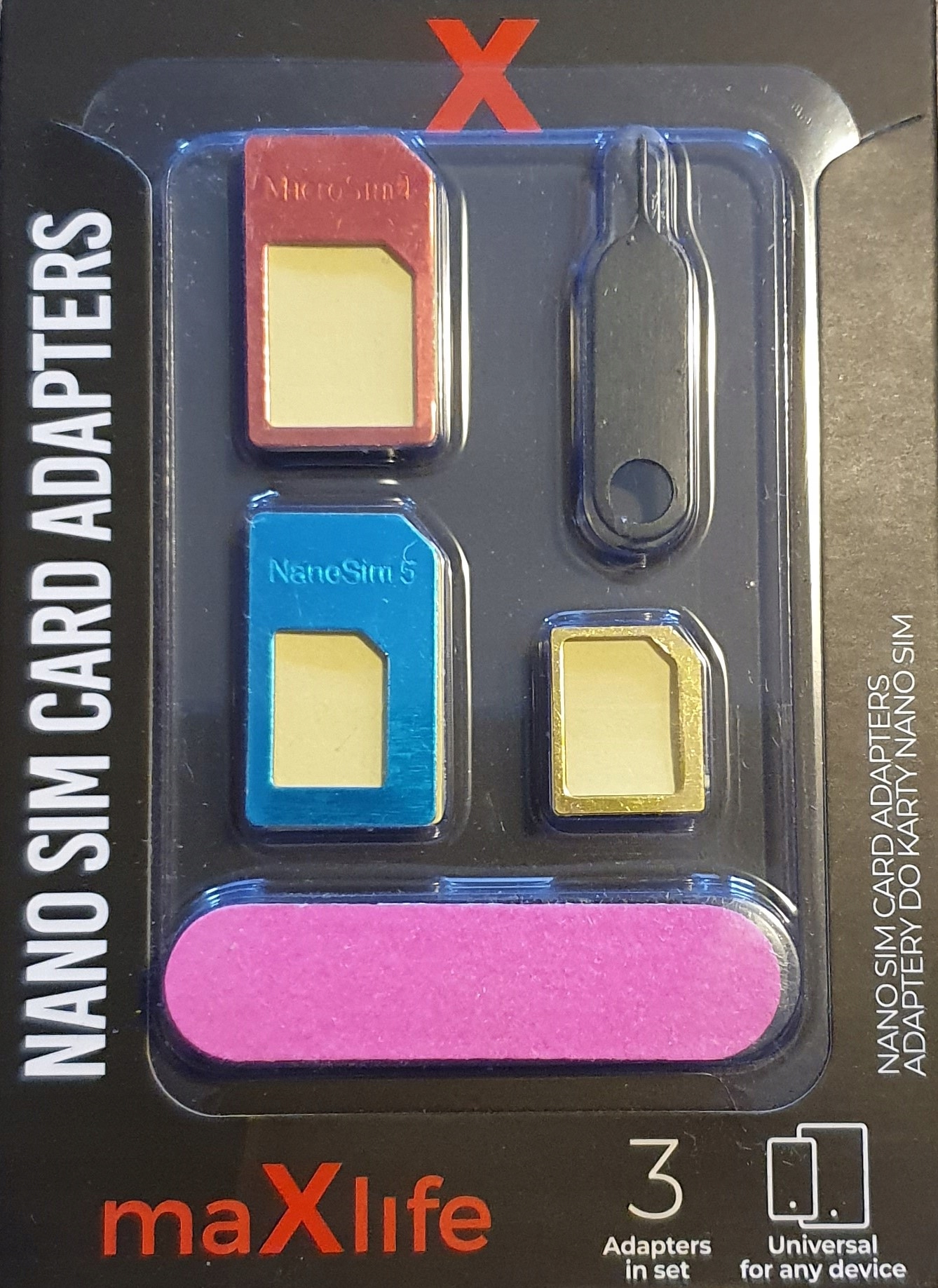 

Adapter do kart sim nano mico