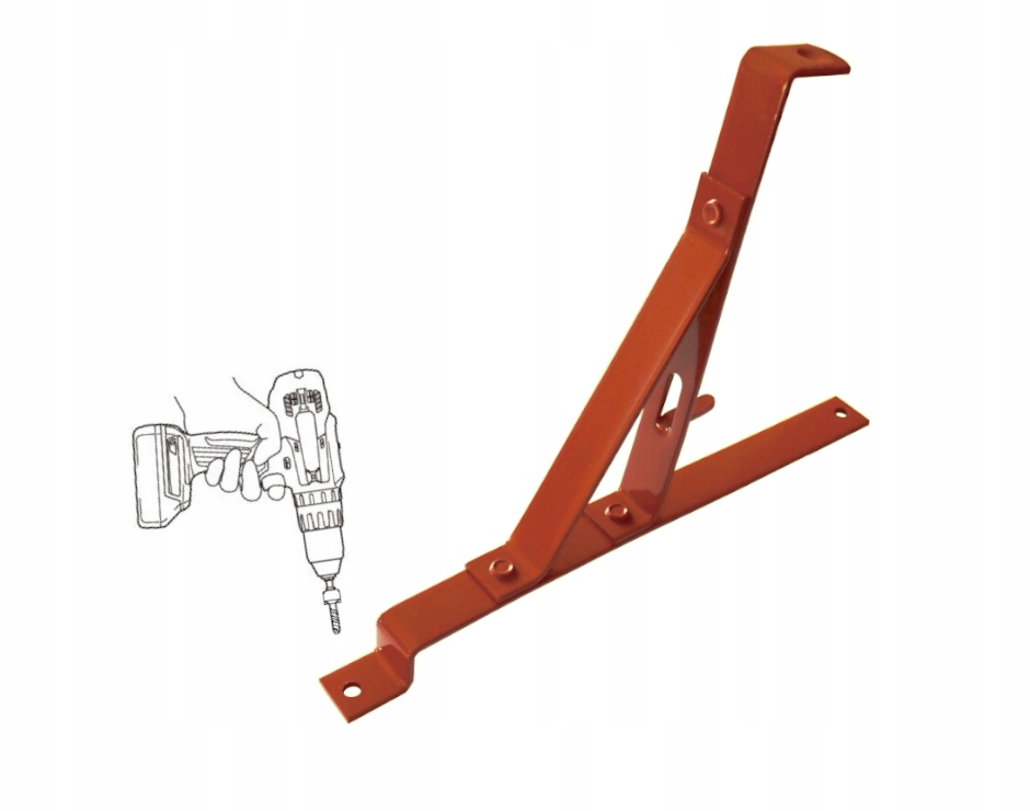 NOWOCZESNY ZESTAW PŁOTEK PRZECIWŚNIEGOWY + WSPORNIKI 3x350 mm ANTRACYT 7016 Kolor antracytowy