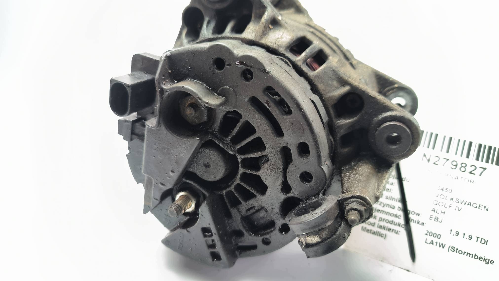 alternator 1.9 TDI VOLKSWAGEN GOLF IV