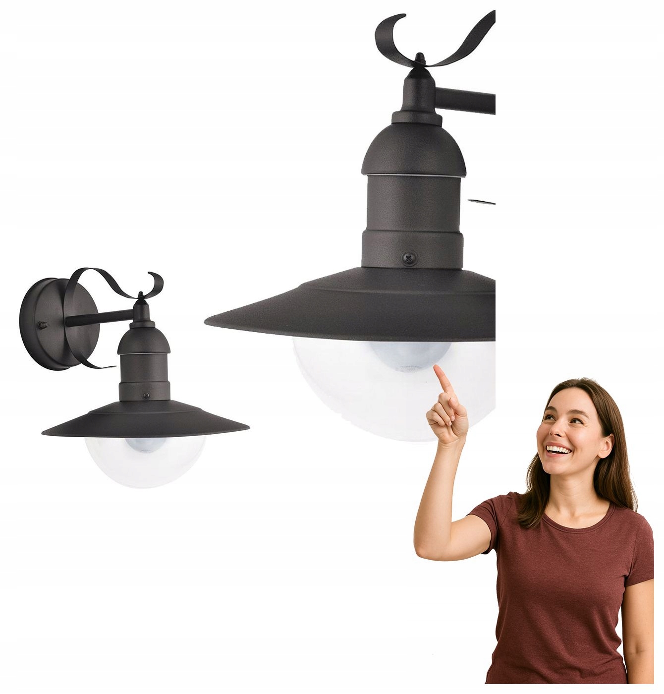 Venkovní nástěnné svítidlo Oslo 8680 Rabalux