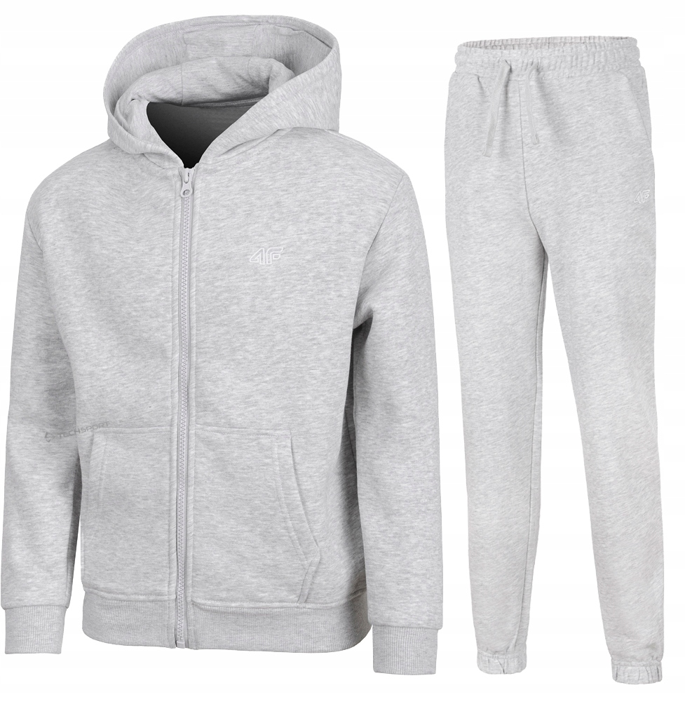 4F Chłopięcy Dres Komplet Bluza Rozpinana Spodnie rozm 152