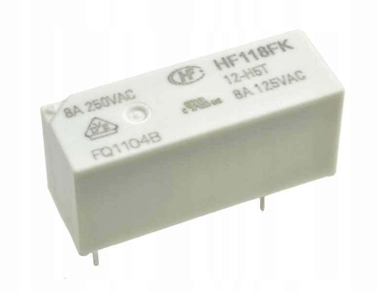 

Przekaźnik elektromagnetyczny 12V 10A/250V 10A/30V