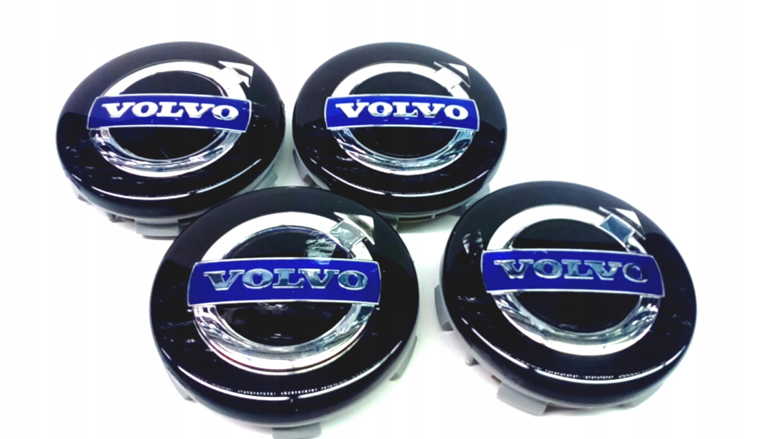 Volvo krytky hliníkových ráfků Oe černé 4ks