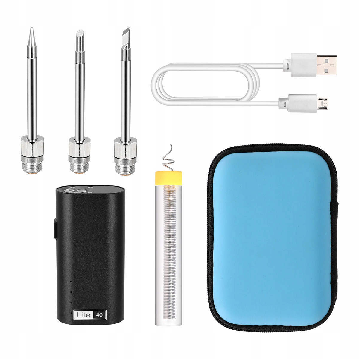 

Lutownica akumulatorowa 8W ładowanie Usb zestaw