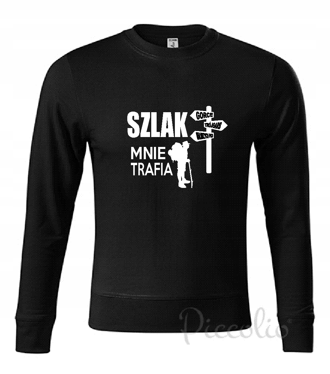 

Bluza męska w góry Szlak Mnie Trafia S