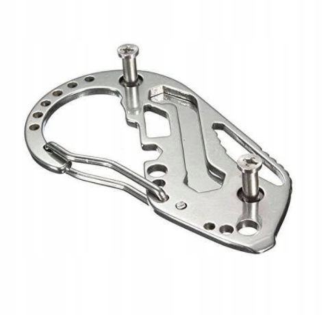 KARABIŃCZYK DO KLUCZY WIELOFUNKCYJNY BRELOK SURVIVAL Marka Inny