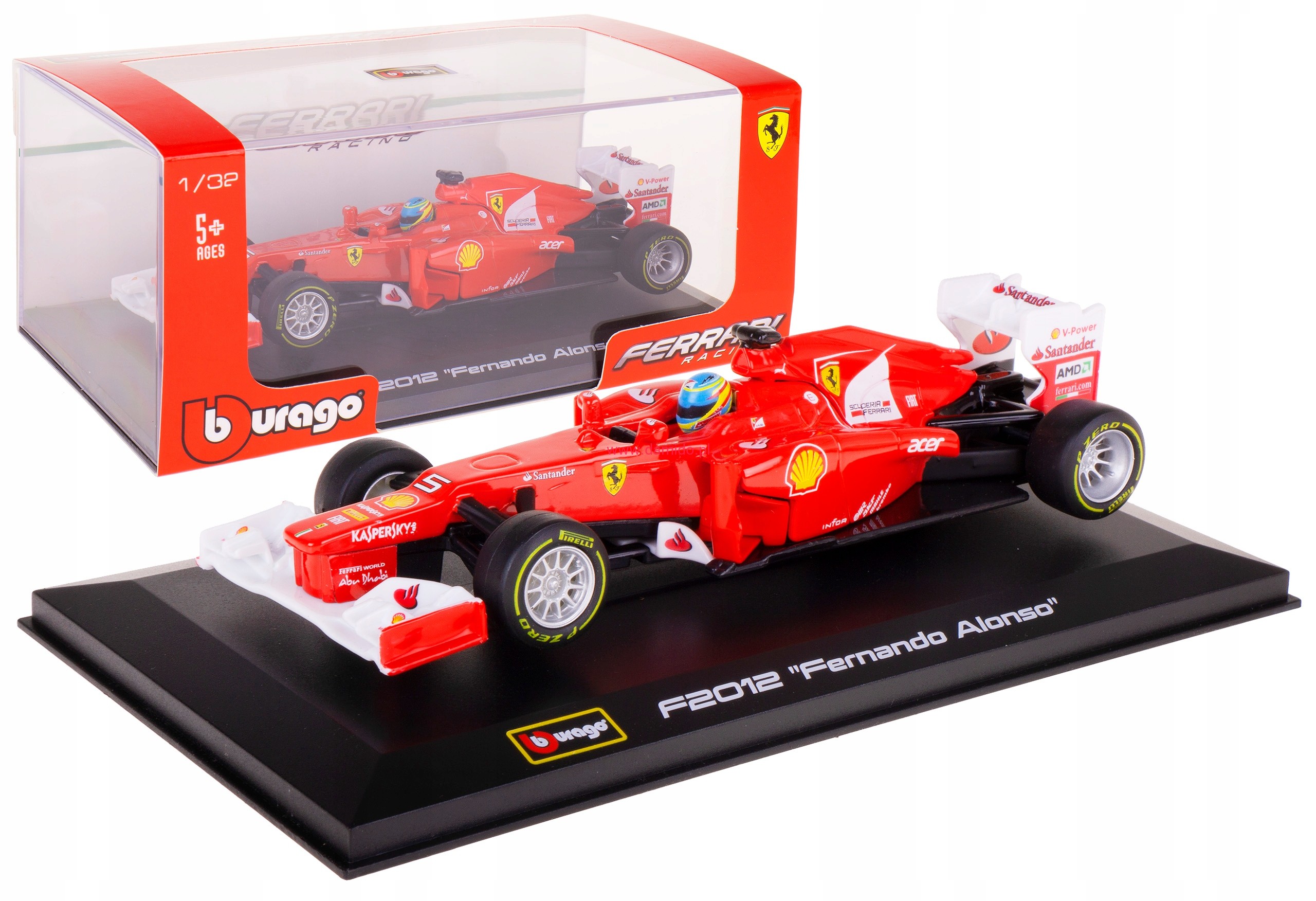 

Ferrari F2012 Scuderia F1 Bburago 1:32 F.alonso