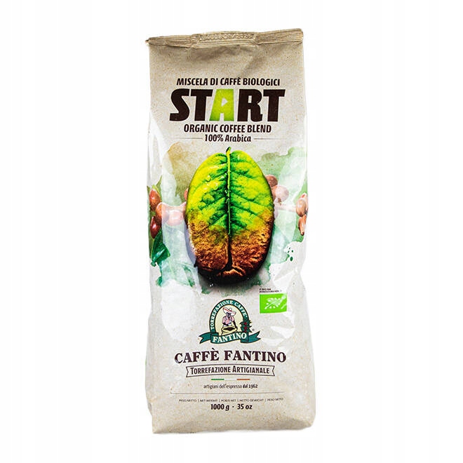 Levně káva zrnková Fantino Start Bar Bio 1000 g