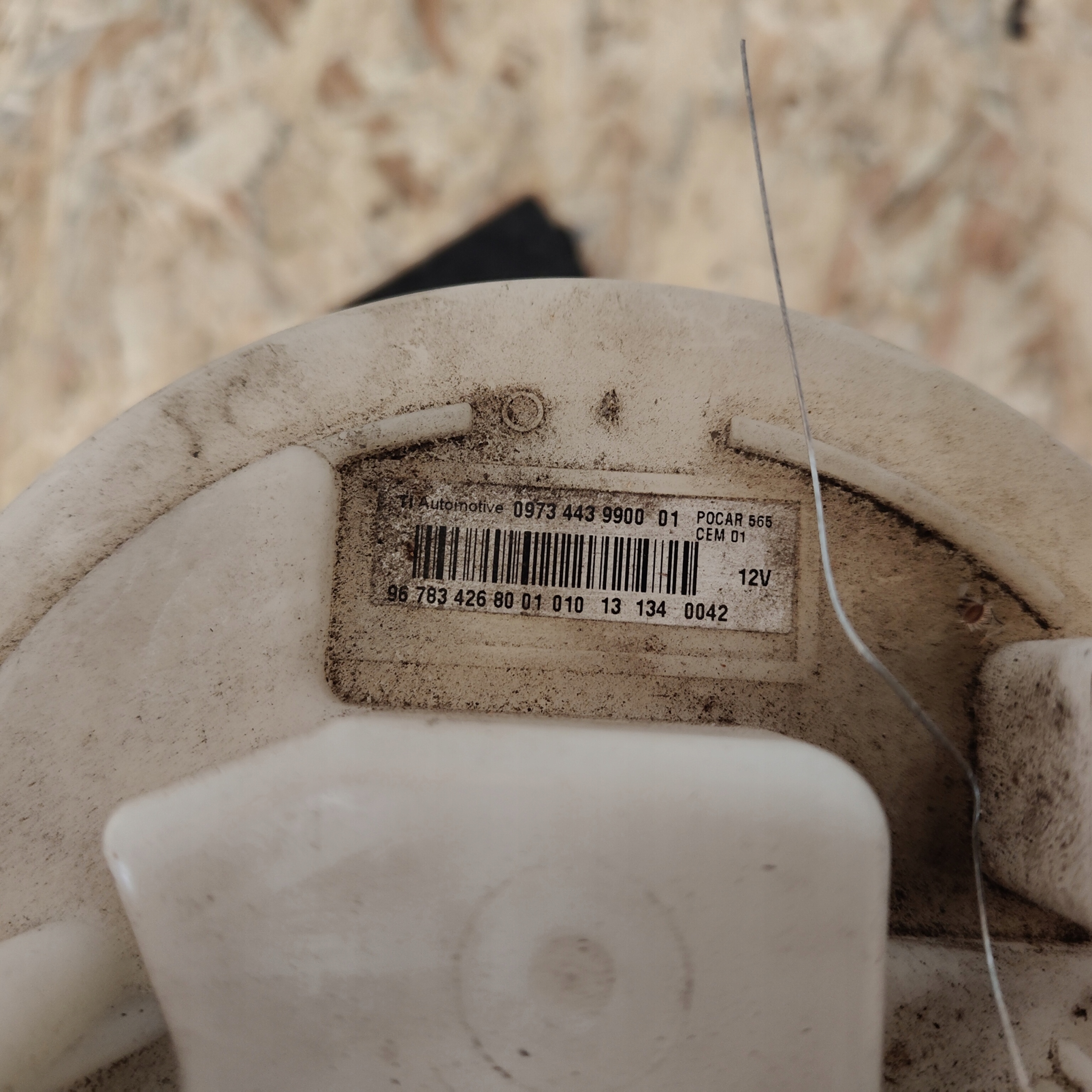 feed pump trim PSA 9678342680